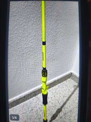Caña de pesca para black bass