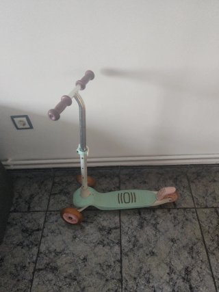 Patinete infantil 3 ruedas con luces