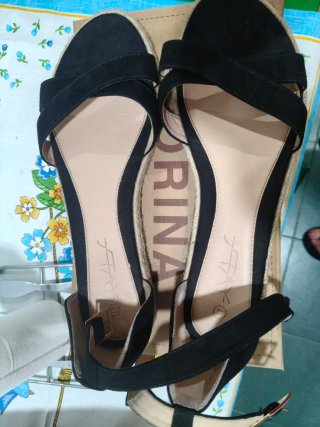 Sandalias negras talla 41