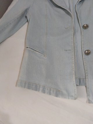Chaqueta vaquera clásica azul