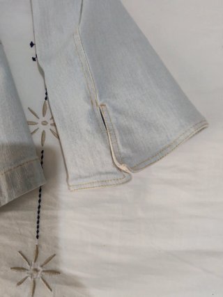 Chaqueta vaquera clásica azul