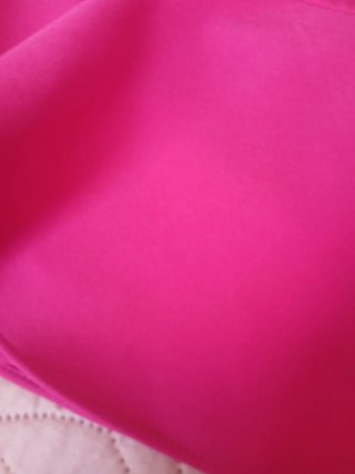 Falda pantalón rosa con lazo