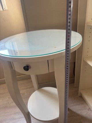 Mesa auxiliar redonda