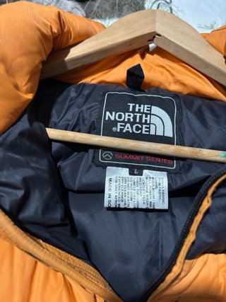 Chaqueta The North Face Naranja y Negra