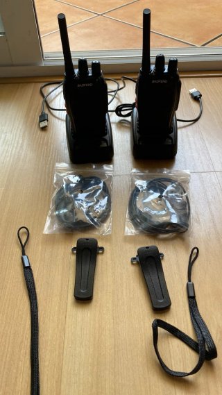 Walkie-talkies analógicos profesionales BAOFENG