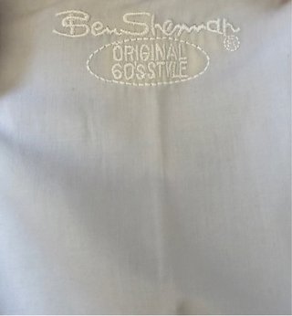 Camisa Ben Sherman Blanca Talla L