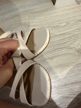 Tacones Michael Kors Beige Talla 38