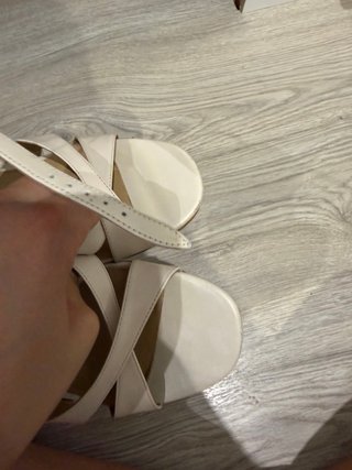 Tacones Michael Kors Beige Talla 38