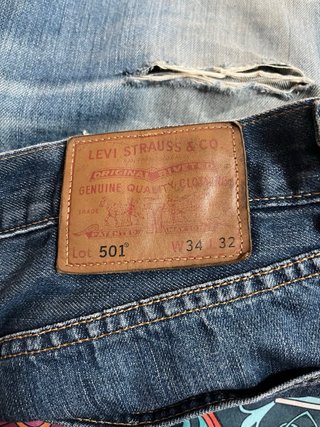 Pantalón Vaquero Levi's 501 Azul