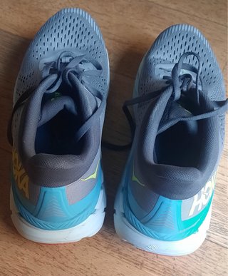 Zapatillas Hoka Clifton Correr Gris/Azul