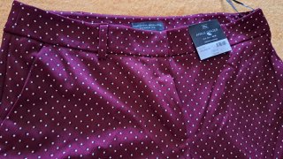 Pantalón de mujer estampado lunares