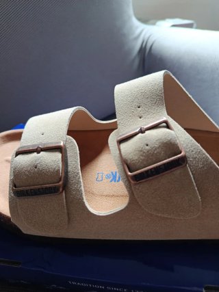 Sandalias Birkenstock Beige Talla 43 Nuevas