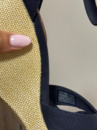Sandalias Cuña Tommy Hilfiger Mujer Azul