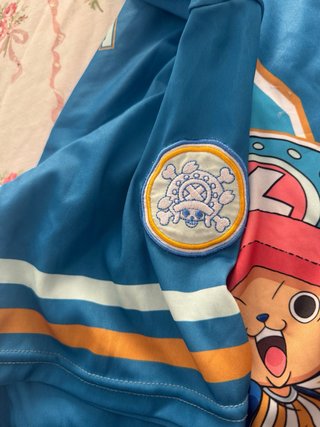 Camiseta Chopper 06 One Piece Azul Naranja
