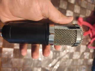 Microfono BM800 a Condensatore con Preampli