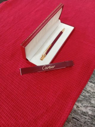 Bolígrafo Must de Cartier Vintage + Estuche