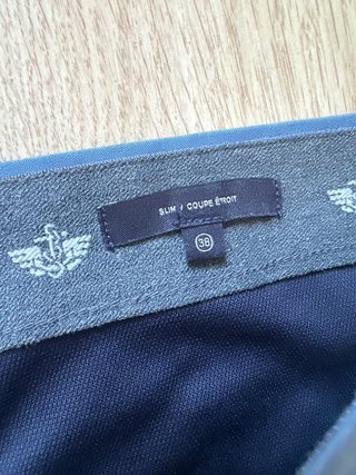 Pantalones Chinos Azul Marino