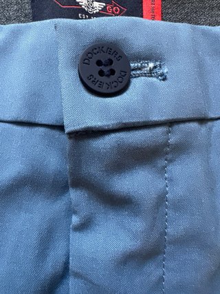Pantalones Chinos Azul Marino