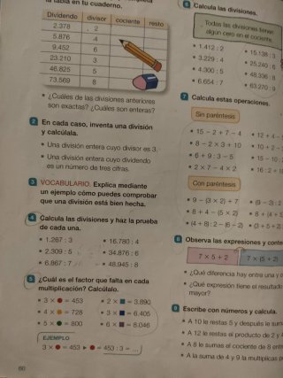 Matemáticas Primaria. Segundo trimestre