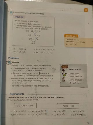 Matemáticas Primaria. Segundo trimestre
