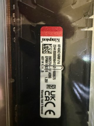 Ram Kingston Fury Renegade DDR4 16GB 3600MHz