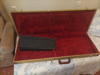 Estuche de guitarra tweed