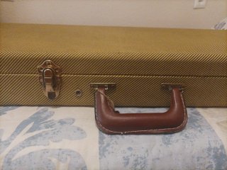 Estuche de guitarra tweed