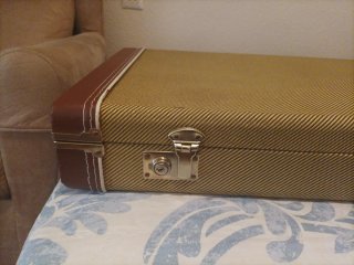 Estuche de guitarra tweed