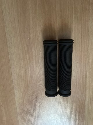 Puños negros para bicicleta