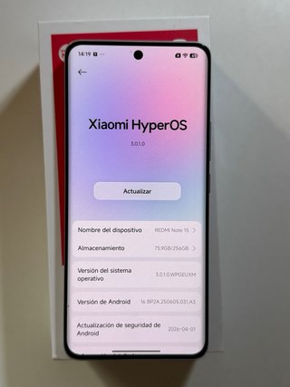 Redmi Note 15 Nuevo NFC 6000mAh