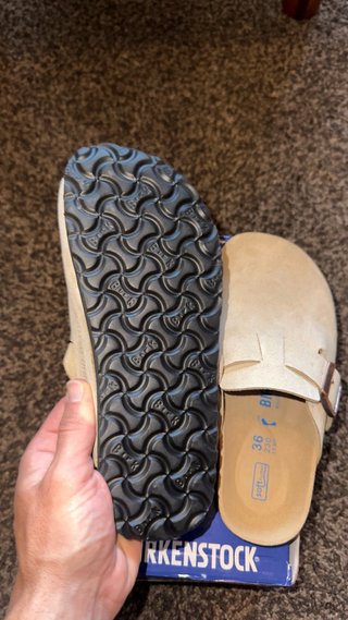 Sandália Birkenstock Bege Tam 36