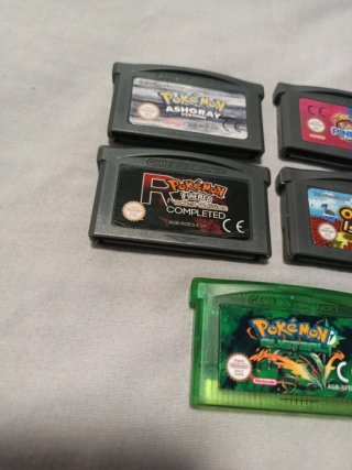 Pack 5 Juegos GBA Pokémon idioma  Español todos