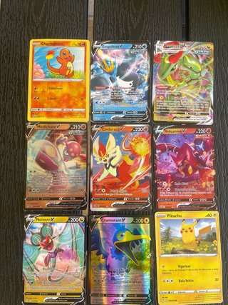 Cartas Pokémon lote