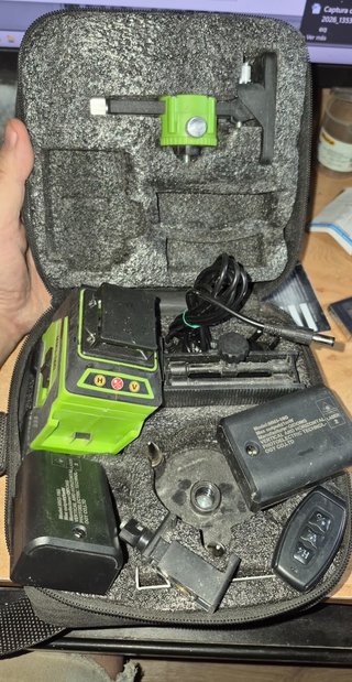 Nivel Láser Autonivelante 360° Verde