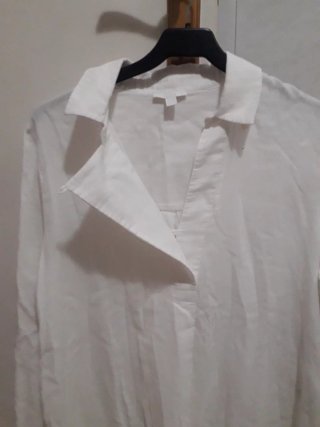 Blusa blanca mujer
