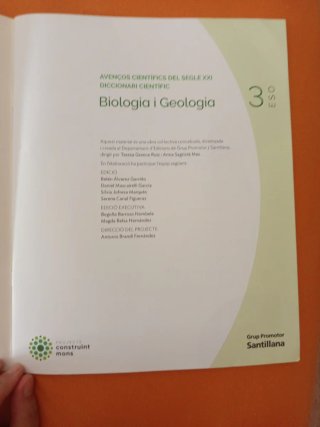 Libro de 3 de Eso