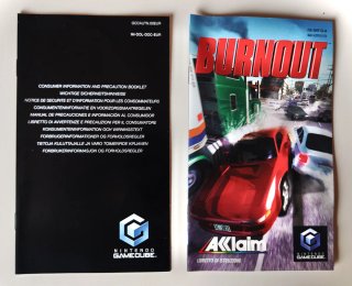 Burnout Nintendo GameCube originale PAL ITA