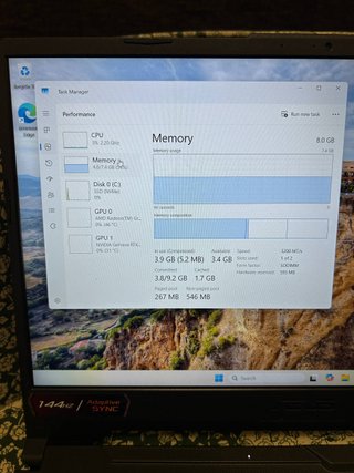 Portátil ASUS TUF Gaming A15 Ryzen 7 RTX 3050