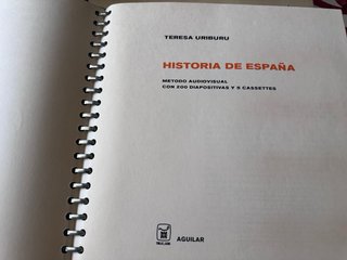 Historia de España con 200 diapositivas Uriburu