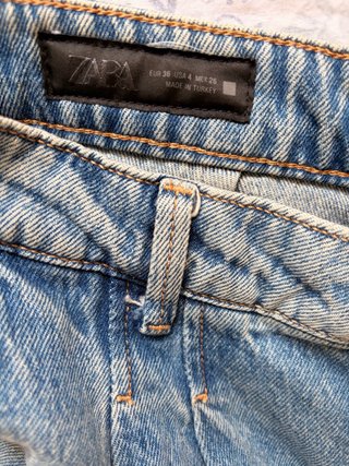 Jeans anchos vaqueros azules  wide leg pinzas