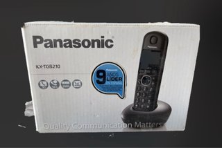 Teléfono Inalámbrico Panasonic KX-TGB210 Negro