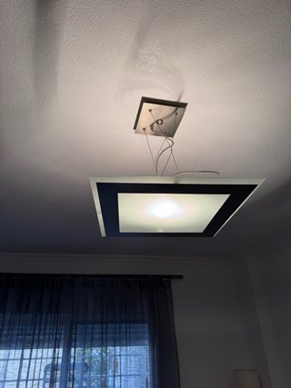 Lámpara colgante moderna plata