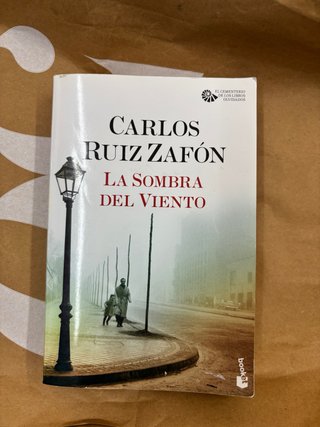 La sombra del viento, libro de bachillerato
