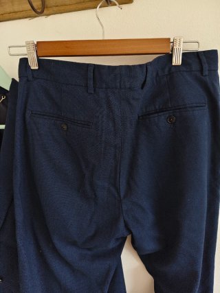 Traje Zara azul