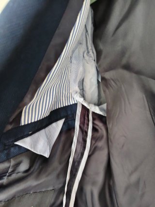Traje Zara azul