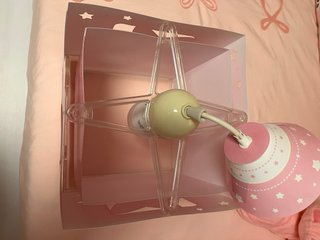 Lámpara infantil luna y estrellas