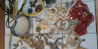 Lotto gioielli misti oro e argento