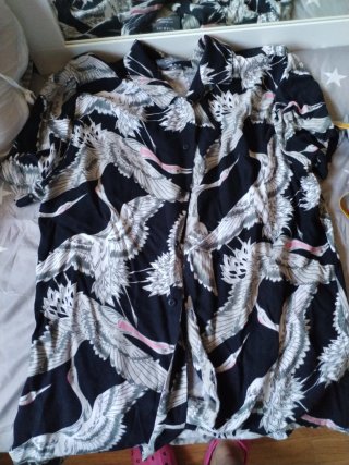 Camisa Hawaiana Estampada
