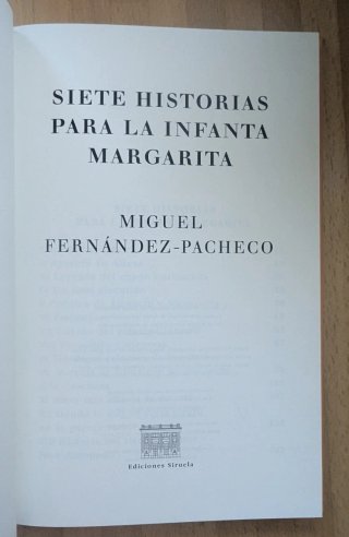Siete historias para la infanta margarita