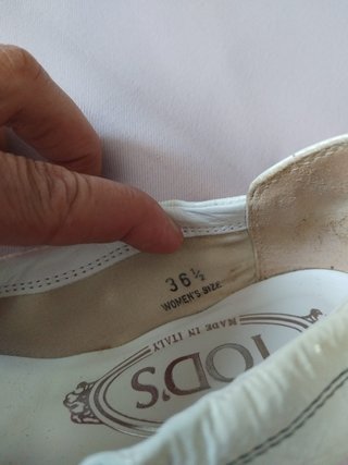 Bailarinas elásticas de charol Tod's 36,5